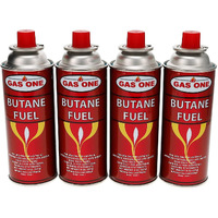 Gasone Butane Fuel Canister (4Pack)