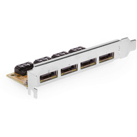 Coolgear Internal To External Esata 4 Port Pci Bracket