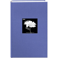 Fabric Frame Cover Photo Album 300 Pockets Hold 4X6 Photos, Sky Blue