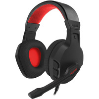 Nubwo U3 Gaming Headset With Mic For Pc, Ps4, Ps5, Xbox 1, Mac, Switch, Wired Over-Ear Gaming Headphones With Mic Clear Call, Lightweight & In-Line Control-Red