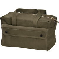 Rothco Mechanics Tool Bag With Brass Zipper - Olive Drab