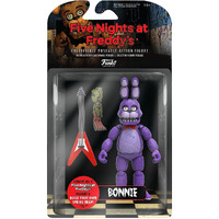 Funko 5"" Articulated Action Figure: Five Nights At Freddy's (Fnaf) - Bonnie The Rabbit - Collectible - Gift Idea - Official Merchandise - For Boys, Girls, Kids & Adults - Video Games Fans