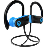 Otium Bluetooth Headphones, Wireless Sports Earbuds, Waterproof Ipx7 W/Mic, Hd Stereo In-Ear Earphones, Case, Fast Pairing, Gym Running Workout, 16 Hrs Battery Noise Cancelling Headsets
