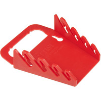 Ernst Manufacturing 5040-Red Gripper Wrench Organizer, Holds 4 Wrenches, Red