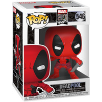 Funko 44154 Pop. Bobble Marvel: 80Th-First Appearance: Deadpool Collectible Figure, Multicolour, 3.75 Inches