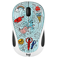 Logitech 910-005027 M325C Wireless Mouse-Bae-Bee Blue