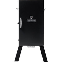 Masterbuilt 30-Inch Electric Vertical Bbq Smoker With Analog Temperature Control, Chrome Smoking Racks And 535 Cooking Square Inches In Black, Model Mb20070210