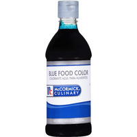 Mccormick Culinary Blue Food Coloring, 16 Fl Oz - One 16 Fluid Ounce Bottle Of Blue Food Coloring Liquid To Add Color To Cakes, Cookies, Icings And Fillings