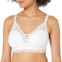 Bali Women's One Smooth U Ultra Lite Spacer Wireless Bra Df3440, White, 40D
