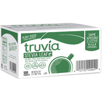 Truvia Original Calorie-Free Sweetener From The Stevia Leaf Packets, 35.25 Oz Box, 500 Count (Pack Of 1)