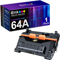 E-Z Ink Compatible Toner Cartridge Replacement For Hp 64A Cc364A 64X Cc364X Compatible With Laserjet P4014N P4014Dn P4015N P4015X P4015Dn P4515N P4515X P4014 P4015 P4515 Printer (Black, 1 Pack)