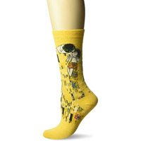 Hot Sox Womens Artist Series Novelty Fashion Casual Crew Socks Hosiery, Sunflower, 4 10 Us