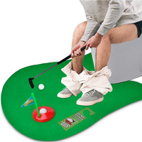 Dad Gifts - Fathers Day Birthday Gag Gifts From Son, Daughter - Toilet Game Mini Golf Toy- Funny Christmas White Elephant Valentines Day Gifts For Dad, Men, Husband, Boyfriend, Him