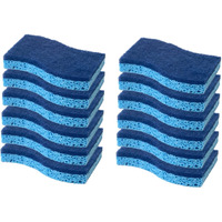Celox 12 Pack Non-Scratch Dish Sponge, Dual Sided Kitchen Sponges For Dishes, Long Lasting Dishwashing Household Cleaning Sponges For Kitchen, Easy To Dry And Reusable