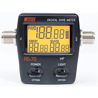 Youmei Rs-70 Digital Swr/Watt Meter Hf 1.6-60Mhz 200W For Two-Way Radio