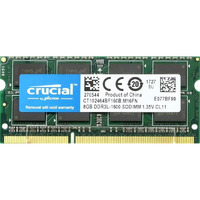 Crucial Ram 8Gb Ddr3 1600 Mhz Cl11 Laptop Memory Ct102464Bf160B