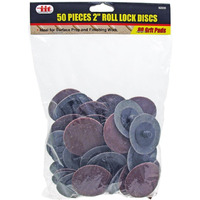 Iit 82039 80 Grit 2"" Roll Lock Sanding Discs (50 Pc )