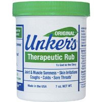 Unker's Unker's Therapeutic Rub 7 Ounces, 7 Ounce