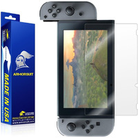 Armorsuit 2 Pack Militaryshield Screen Protector Designed For Nintendo Switch (2017 Release) Anti-Bubble Hd Clear Film - Made In Usa