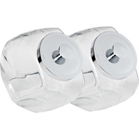 Anchor Hocking Penny Candy Jar 1 Gallon Glass Jar With Lid, Set Of 2 Jars