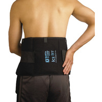 Ice It! Coldcomfort Triple Cold Pack Deluxe Wrap, X-Large, 9"" X 20""