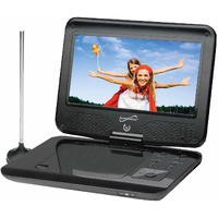 Supersonic Sc-259 9    Tft Portable Dvd/Cd/Mp3 Player With Tv Tuner, Usb & Sd Card Slot