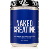 Pure Creatine Monohydrate - 200 Servings - 1,000 Grams, 2.2Lb Bulk, Vegan, Non-Gmo, Gluten Free, Soy Free. Aid Strength Gains, No Artificial Ingredients - Naked Creatine
