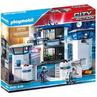 Playmobil Police Command Center With Prison
