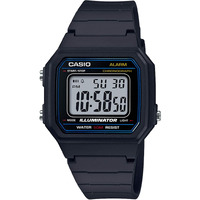 Casio Men's W-217H-1Avcf Classic Digital Display Quartz Black Watch