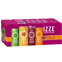 Izze Sparkling Juice 4 Flavor Variety Pack, 8.4 Fl Oz (Pack Of 24)