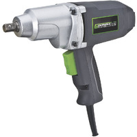 Genesis Giw3075K 7.5 Amp 1/2"" Impact Wrench Driver Kit With Detent Pin Square Drive Anvil, 4 Sockets, And Heavy-Duty Storage Case