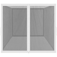 Mosquito Net For Outdoor Patio And Garden, Screen House For Camping And Deck, Gazebo Screenroom, Zippered Mesh Sidewalls For 10X 10 Gazebo (White)