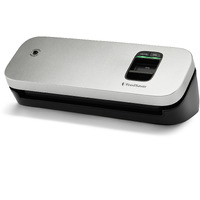 Foodsaver Space Saving Vacuum Sealer Machine With Sealer Bags And Roll For Airtight Food Storage And Sous Vide, Silver