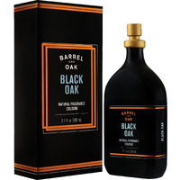 Barrel And Oak - Natural Fragrance Cologne, Cologne For Men, Eau De Cologne, Essential Oil-Based Scent, Warm Oak & Spicy Bergamot, Subtle Earthy Fragrance, Paraben & Sls Free (Black Oak, 2.7Oz)