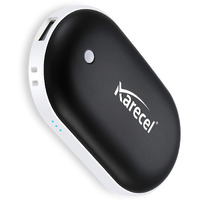 Karecel Rechargeable Hand Warmers, Electric Hand Warmer 5200Mah Powerbank Reusable Handwarmers, Portable Usb Hand Warmer Heater Battery Pocket Warmer, Best Gifts For Men And Women In Cold Winter