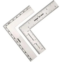 Zona 37-434 L-Square, Stainless Steel, 3-Inch X 4-Inch