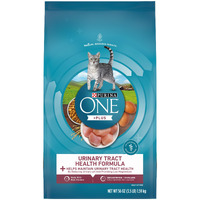 Purina One High Protein Dry Cat Food, +Plus Urinary Tract Health Formula - 3.5 Lb. Bag
