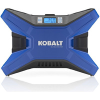 Kobalt 120V & 12V Portable Air Compressor Inflator Tire Pump Nozzle Needles 120 Psi Led Display