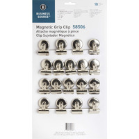 Business Source Bsn58506 - Magnetic Grip Clips Pack