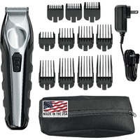 Wahl Usa Lithium Ion Total Beard Trimmer For Men With 11 Guide Combs For Easy Trimming, Detailing, & Grooming - Model 9888