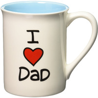 Our Name Is Mud I Heart Dad    Stoneware Mug, 16 Oz.