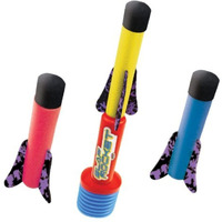 Geospace The Original E-Z Launch Hand Held Slap Rocket From Pump Rocket (Slap Rockets) With Launcher & 3 Rockets