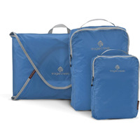 Eagle Creek Pack-It Specter Packing Cubes For Travel Starter Set - Durable, Ultra-Lightweight, Water-Resistant Suitcase Organizer Bags For Clothing, Brilliant Blue