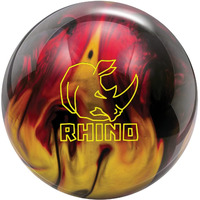 Brunswick Rhino Bowling Ball, Red/Black/Gold, 14 Lb