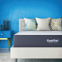 Cool Gel Ventilated Memory Foam 10-Inch Mattress, Certipur-Us Certified, Mattress In A Box, Full, White