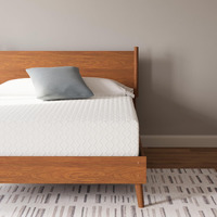 Signature Design By Ashley King Size Chime 12 Inch Medium Firm Memory Foam Mattress With Green Tea & Charcoal Gel