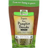 Now Foods Organic Pumpkin Seeds, 12 Ounce