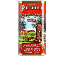 Partanna Robust Extra Virgin Olive Oil - Premium Castelvetrano Oil - Harvested In Sicily - Pure Authentic Italian - Monovarietal - Rich In Flavor - First Cold Pressed - 33.8Oz (1 Liter) Tin