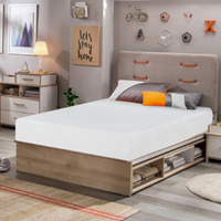 Fdw 8 Inch Twin Mattress Gel Memory Foam Mattress For Cool Sleep & Pressure Relief, Medium Firm Mattresses Certipur-Us Certified/Bed-In-A-Box/Pressure Relieving (8 In, Twin)