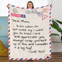Turmtf Christmas Birthday Gifts For Mom, Wrap Love Around Mom, To My Mom Christmas Birthday Gifts From Daughter Son, Presents For Mother, I Love You Mom Blanket, 56 X71